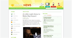 Desktop Screenshot of happynews.com